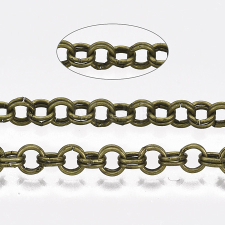 Iron Rolo Chains CH-S125-011C-AB-1