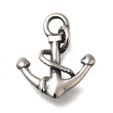 304 Stainless Steel Pendants STAS-L284-41AS-03-1