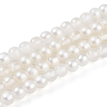 Baking Paint Transparent Glass Beads X1-DGLA-N011-4mm-01-1
