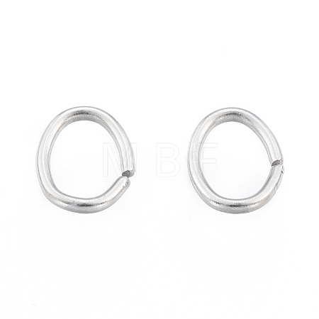 Non-Tarnish 304 Stainless Steel Open Jump Rings STAS-N092-172A-01P-1
