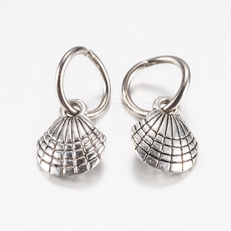 Tibetan Style Alloy Pendants PALLOY-F199-16AS-1
