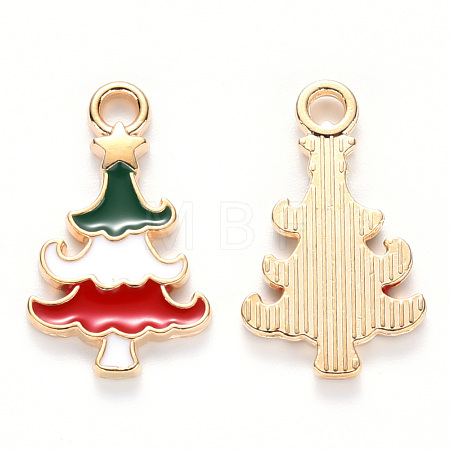 Alloy Enamel Pendants X-ENAM-S121-102-1