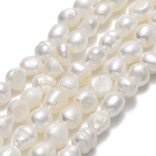 Natural Cultured Freshwater Pearl Beads Strands PEAR-A005-14-01A-1