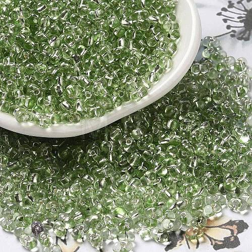 Baking Paint Glass Seed Beads SEED-K009-03B-12-1