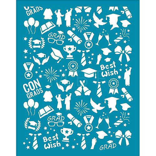 Silk Screen Printing Stencil DIY-WH0341-097-1