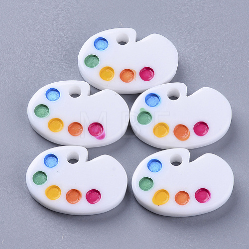 Resin Pendants X-CRES-N021-18-1