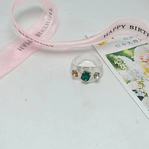 1Pc Acrylic Finger Rings WGC4C6E-33-1