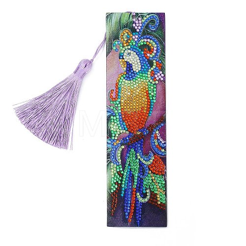 DIY Diamond Painting Bookmark with Tassel Pendants Kits PW-WGABD7C-01-1