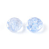 Baking Paint Transparent Glass Beads GLAA-N011-10mm-04-2