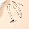 Hip-hop Style Alloy Pendant Necklaces FS-WG0B774-01-1