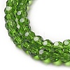 Transparent Glass Beads Strands EGLA-A035-T3mm-D11-4