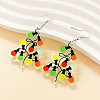 Acrylic Dangle Earrings FS-WGDFB7F-01-2