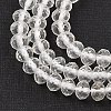 Natural Quartz Crystal Beads Strands G-K376-B02-02-4