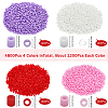 300G 4 Colors PE DIY Melty Beads Fuse Beads Refills DIY-CA0005-07-2