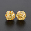 Transparent Crackle Acrylic Beads X-MACR-S373-66A-N13-2