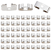 40Pcs Iron Bolo Tie Slides Clasp Accessories FIND-CL0002-29-7