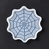 DIY Halloween Spider Web Cup Mat Silicone Molds DIY-E055-18-4