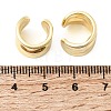 Brass Chunky Cuff Earrings EJEW-C186-11G-5