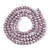 Electroplate Glass Beads Strands LS-EGLA-A044-P3mm-B13-3