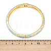 Brass Alloy Hinged Bangles for Women BJEW-K290-01A-G-3