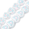 Glass Enamel Beads GLAA-Z021-01-4