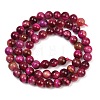 Grade AB Natural Tiger Eye Beads Strands G-B133-A02-6MM-05-7