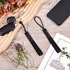 2Pcs Cowhide Leather Car Key Chain Pendant Decorations AJEW-CL0001-80A-4