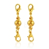 Brass Magnetic Clasps KK-YW0001-56G-1