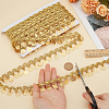 Polyester Braided Metallic Lace Trim AJEW-WH0479-36G-1-3