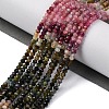 Gradient Color Natural Colorful Tourmaline Beads Strands LS-G-ONLY-T-A07-01-8