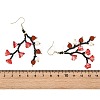 Glass Seed Bead Dangle Earrings EJEW-MZ00770-01-5