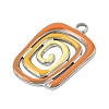 Stainless Steel+Enamel Pendants SA-CBAA487-43P-2