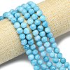 Natural Malaysia Jade Beads Strands G-B165-C09-8mm-1