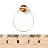 Natural Amber Finger Rings RJEW-JR01040-5