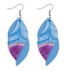 Imitation Leather Dangle Earrings FS-WG7D41A-06-1