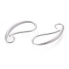 304 Stainless Steel Earring Hooks STAS-N108-29P-3