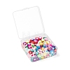 200Pcs 2 Style Handmade Polymer Clay Beads CLAY-LS0001-06-8