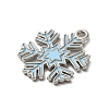 Winter Theme Alloy Enamel Pendants ENAM-M002-05S-P-2