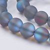 Synthetic Moonstone Beads Strands G-F430-02-8mm-3