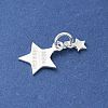 S925 Sterling Silver Pendant STER-H115-03A-S-2