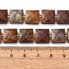 Natural Polychrome Jasper/Picasso Stone/Picasso Jasper Beads Strands G-F839-A30-01-3