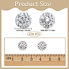 200Pcs Pave Disco Ball Beads RB-PA0001-11A-2