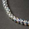 Transparent Electroplate Glass Beads Strands EGLA-I015-01B-4