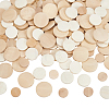 180Pcs 3 Styles Wooden Beads WOOD-SP0002-04-1