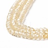 Cubic Zirconia Bead Strands ZIRC-G001-01I-4