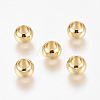 Environment Brass European Beads LS-KK-P120-03G-1