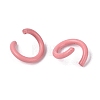 Spray Painted Iron Open Jump Rings IFIN-T017-04B-23-3