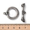 316 Stainless Toggle Clasps X-STAS-D303-06AS-3