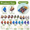 DIY Butterfly Wing Earrings Making Kit DIY-TA0005-75-3