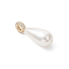 Electroplate Shell Pearl Pendants PALLOY-JF04940-02-3
